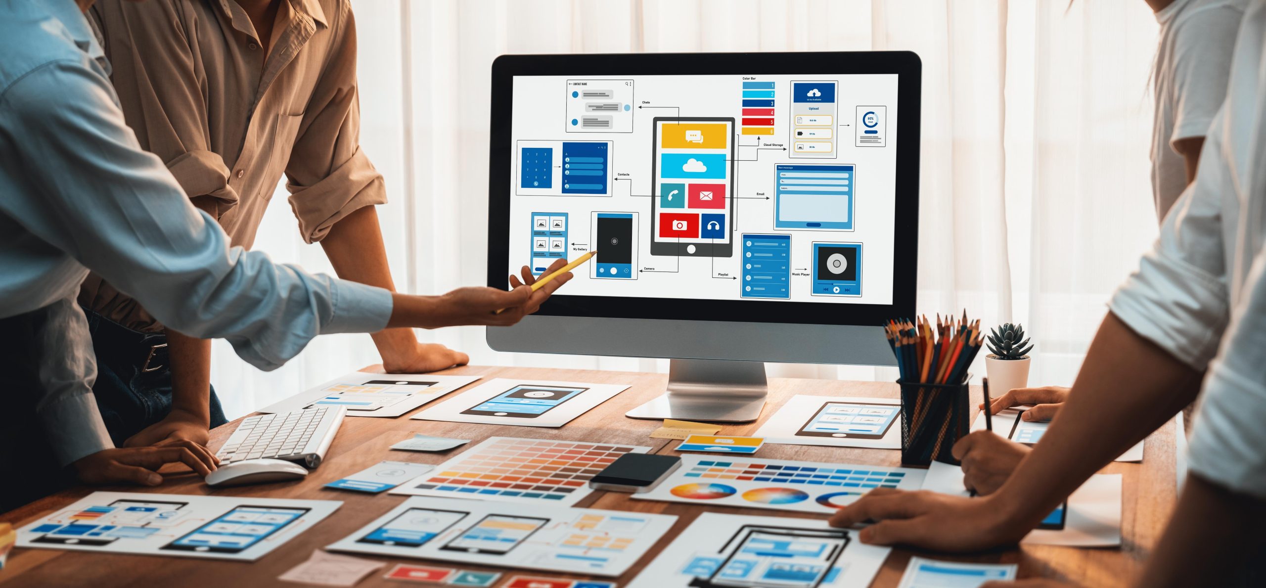 Brand and visual system planning