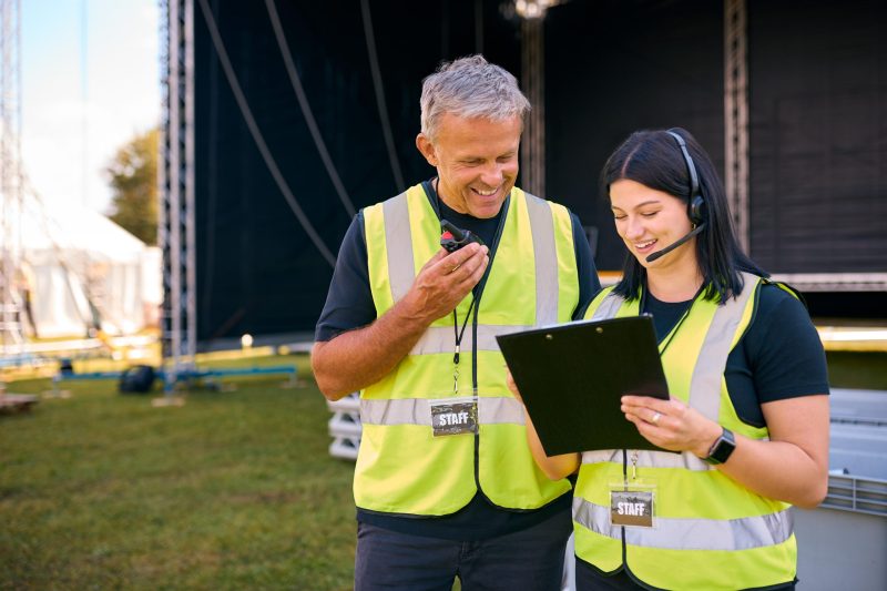 On-site event network support